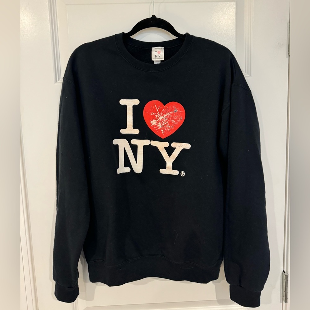 I ❤️ NY Black Sweatshirt